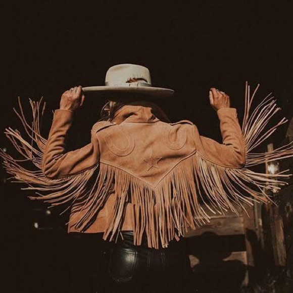western and co Jackets & Blazers - Western and Co Leather Fringe Jacket